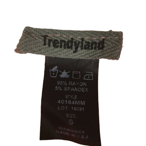 Trendyland Peach Shift Dress Pockets Women's Size Small G - Picture 5 of 5